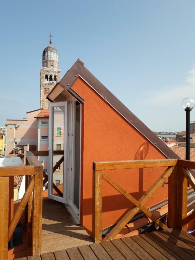 Mansarda Settimo Cielo Chioggia Exterior foto